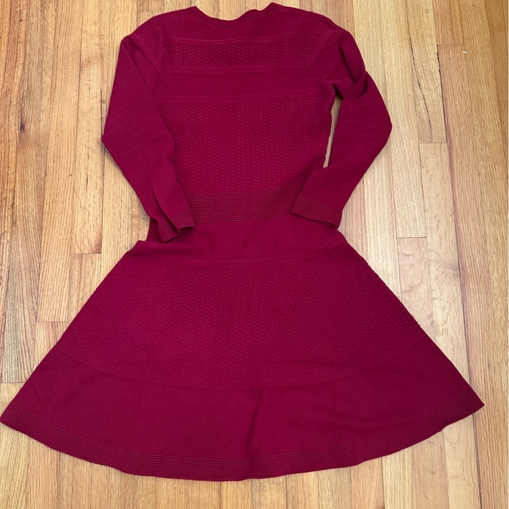 Sandro Rolly Dress Red Size FR 2 # - Picture 6 of 15